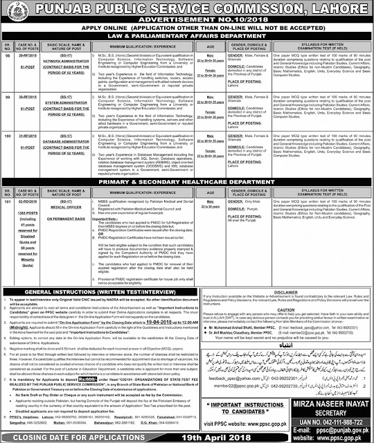 1385 Jobs In Punjab Public Service Commission (Lahore PPSC Jobs) 2018 1385 Jobs In Punjab Public Service Commission (Lahore PPSC Jobs) 2018
