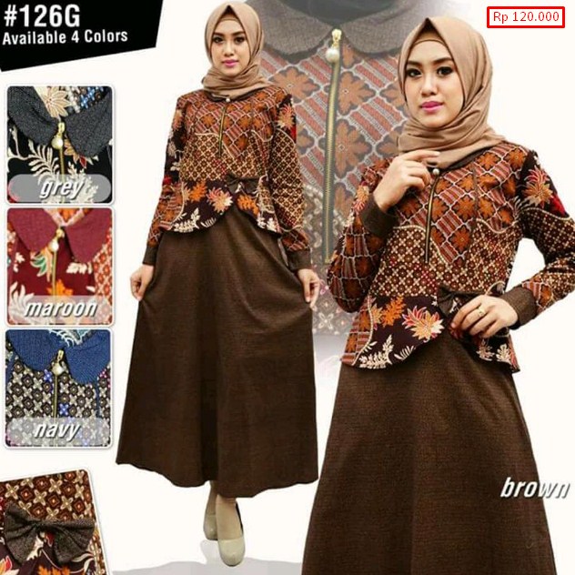 77 Model Baju Batik Muslim 2019 Modern Terbaru Remaja 77 Model Baju Batik Muslim 2019 Modern Terbaru Remaja