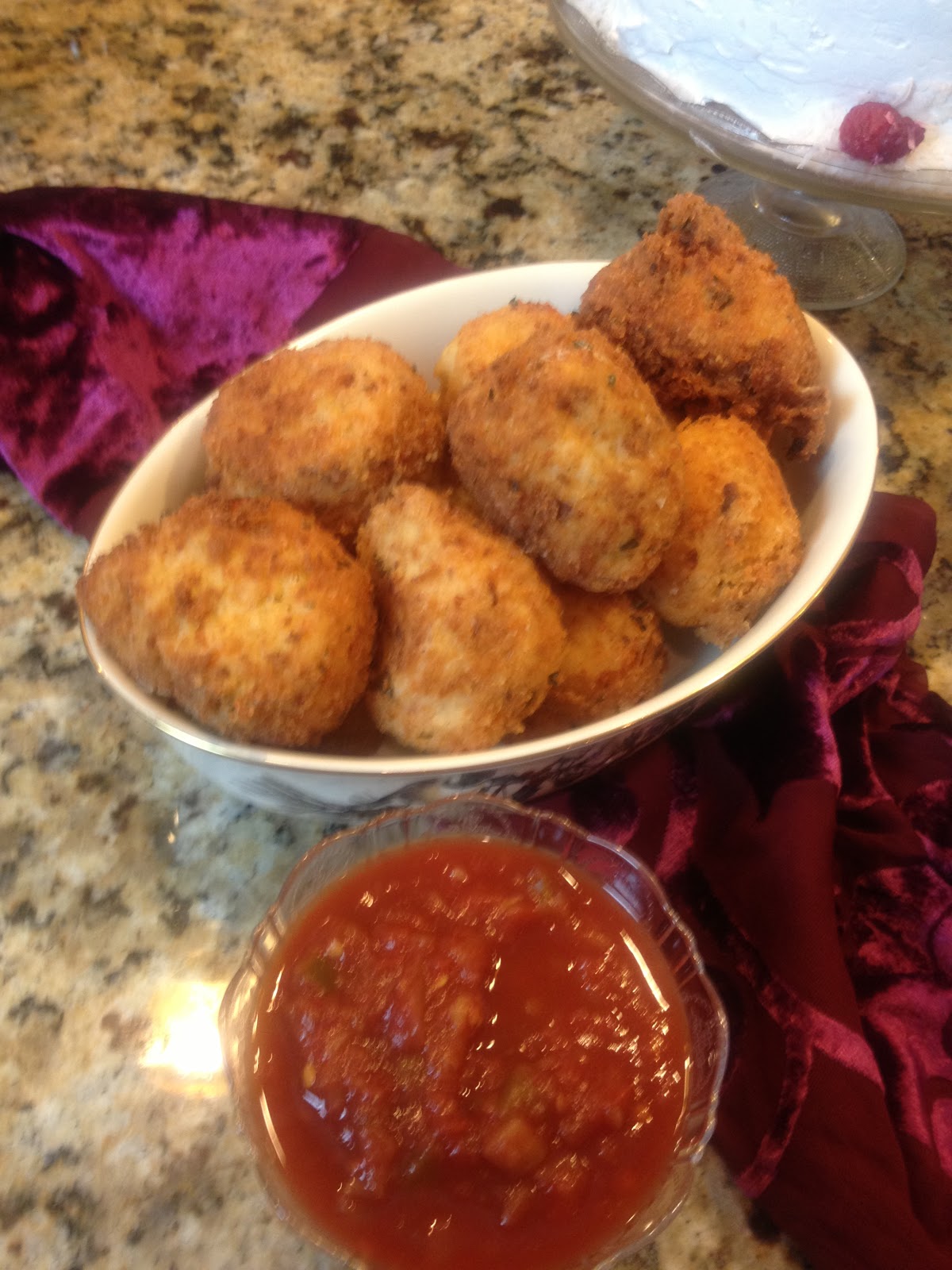 Cooking With Madjon aikenstandard.tv Southern Fried Christmas Cheese Grits Ball's