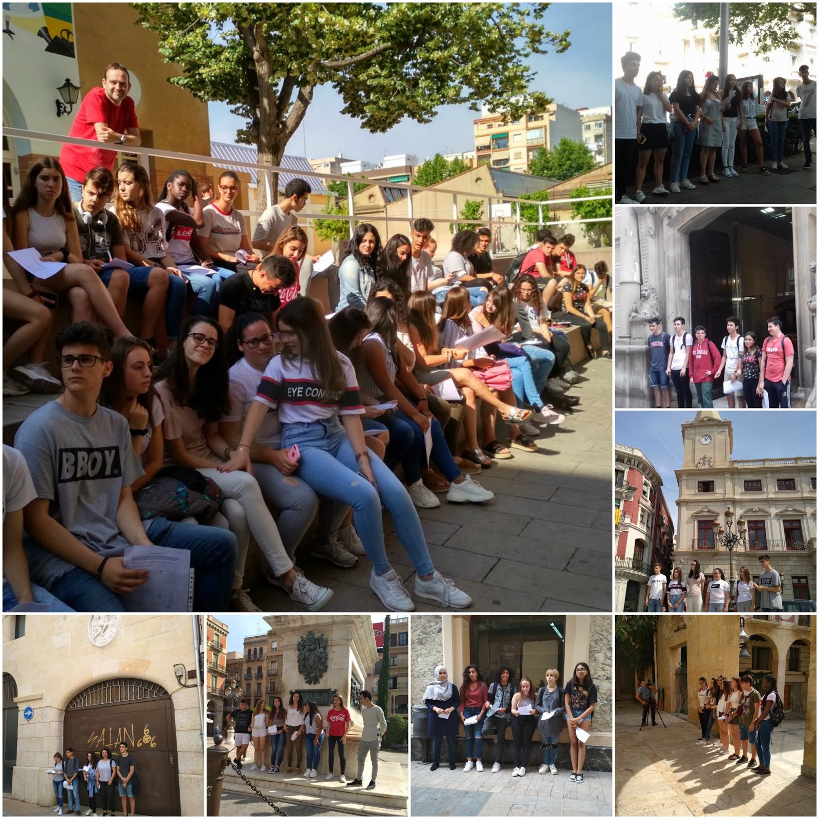 IV Trobada Llatí 4t ESO INS Baix Camp INS Josep Tapiró Ruta Mitològica per la ciutat de Reus IV Trobada Llatí 4t ESO INS Baix Camp INS Josep Tapiró Ruta Mitològica per la ciutat de Reus