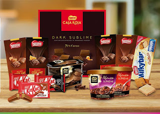 Prueba los chocolates Nestlé