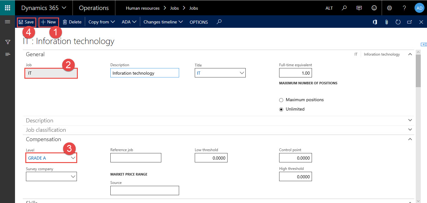 Dynamics 365: Employee Master Creation for Payroll