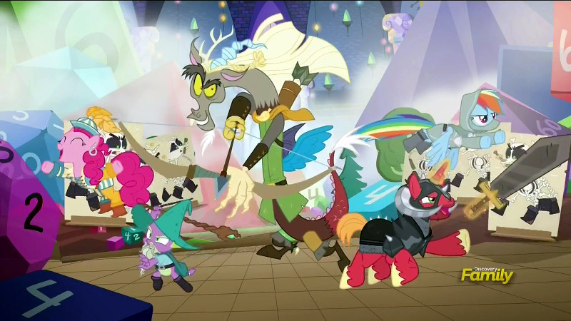 Image result for ogres and oubliettes mane six"