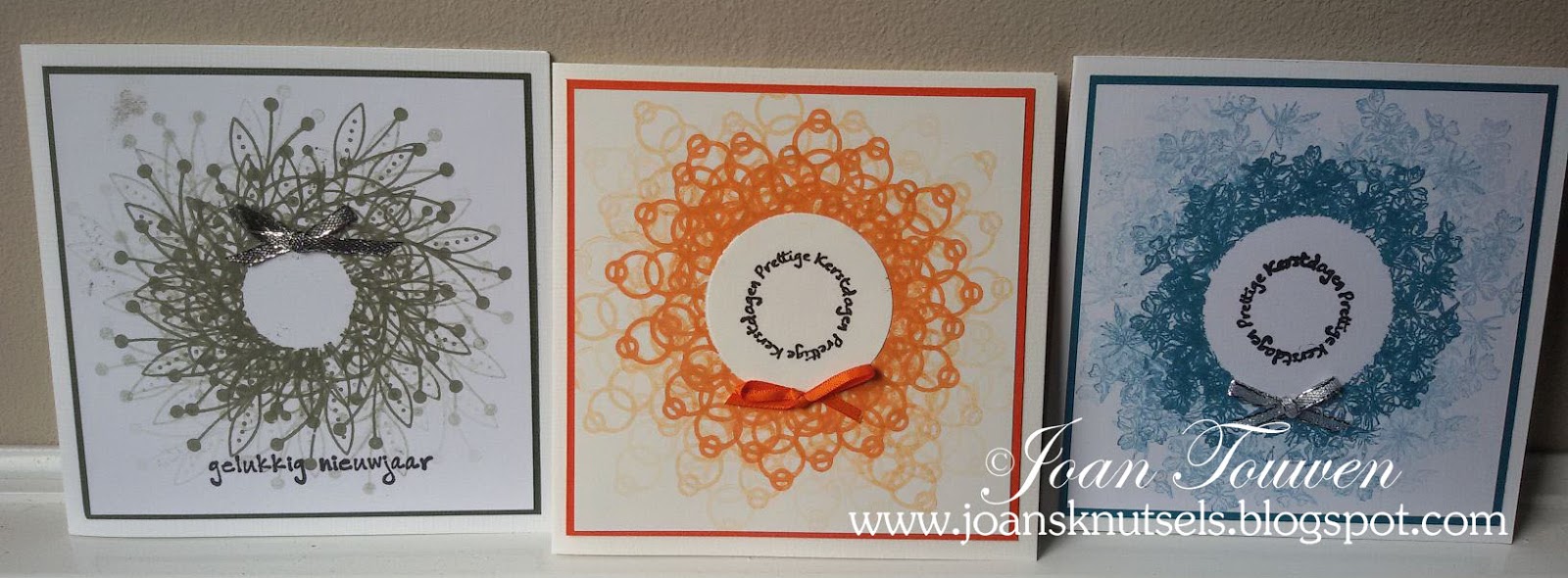 Inkerbell stamps⢠design team: kerstkransen