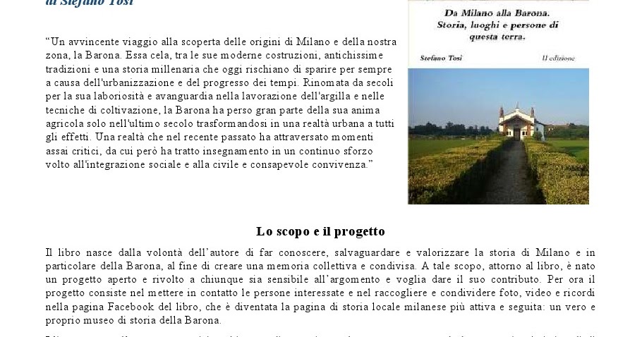 ANPI Barona. Milano. Da Milano alla Barona...