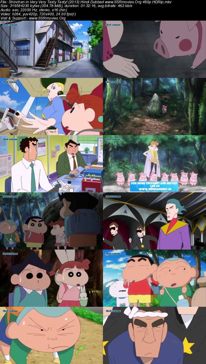 Shinchan in Very Very Tasty Tasty! (2013) Hindi Dubbed 480p HDRip