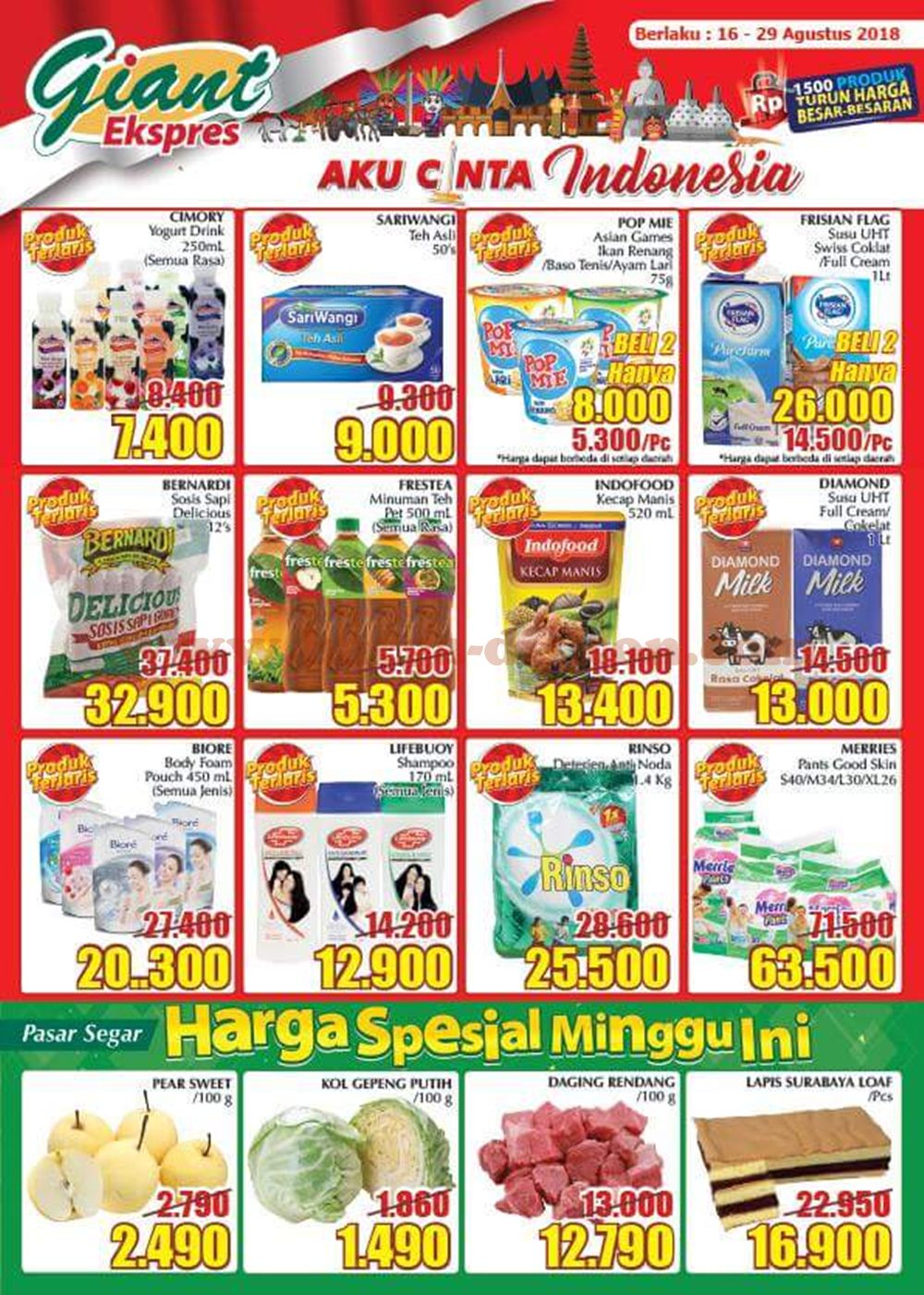 Katalog Harga dan Promo Giant Ekspres Terbaru