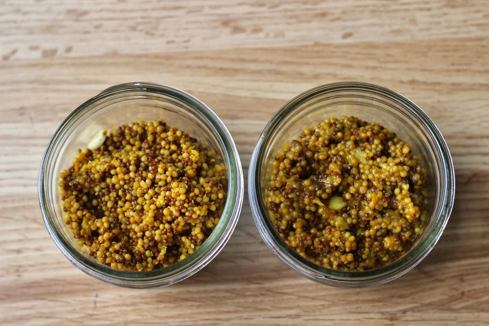 Food and Hearth Homemade Grainy Mustard Two Ways