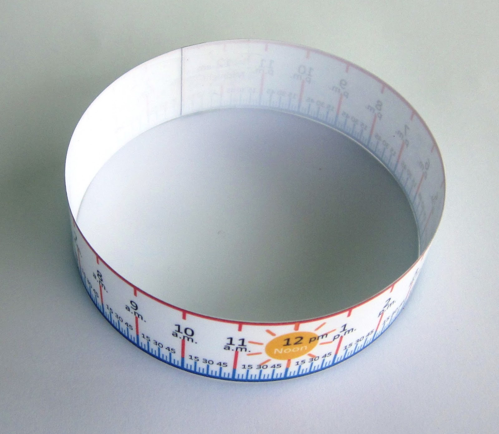 Nyla's Crafty Teaching Elapsed Time Rulers for quickly finding