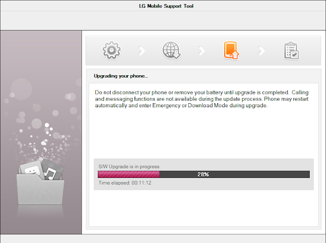 SW Upgrade in progress SW Upgrade in progress