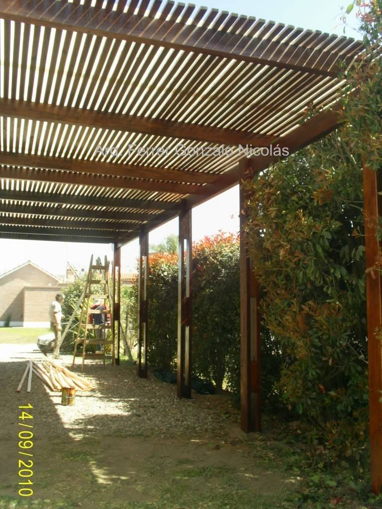 PÉRGOLAS CLÁSICAS DE MADERA CLAPP HOLL CÓRDOBA Clapp Holl® y