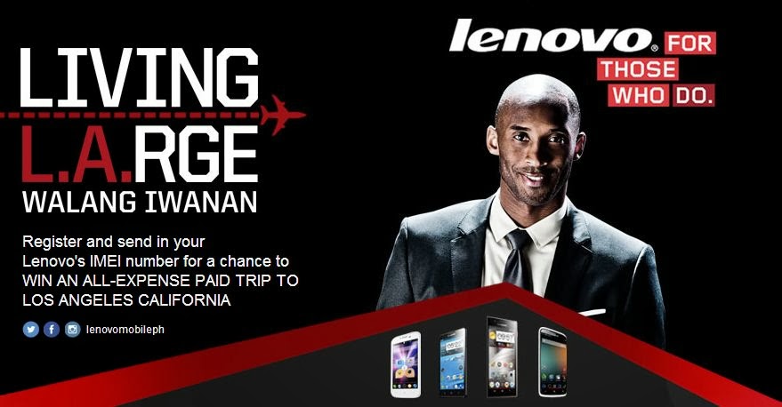 Lenovo Smartphone Getaway Promo