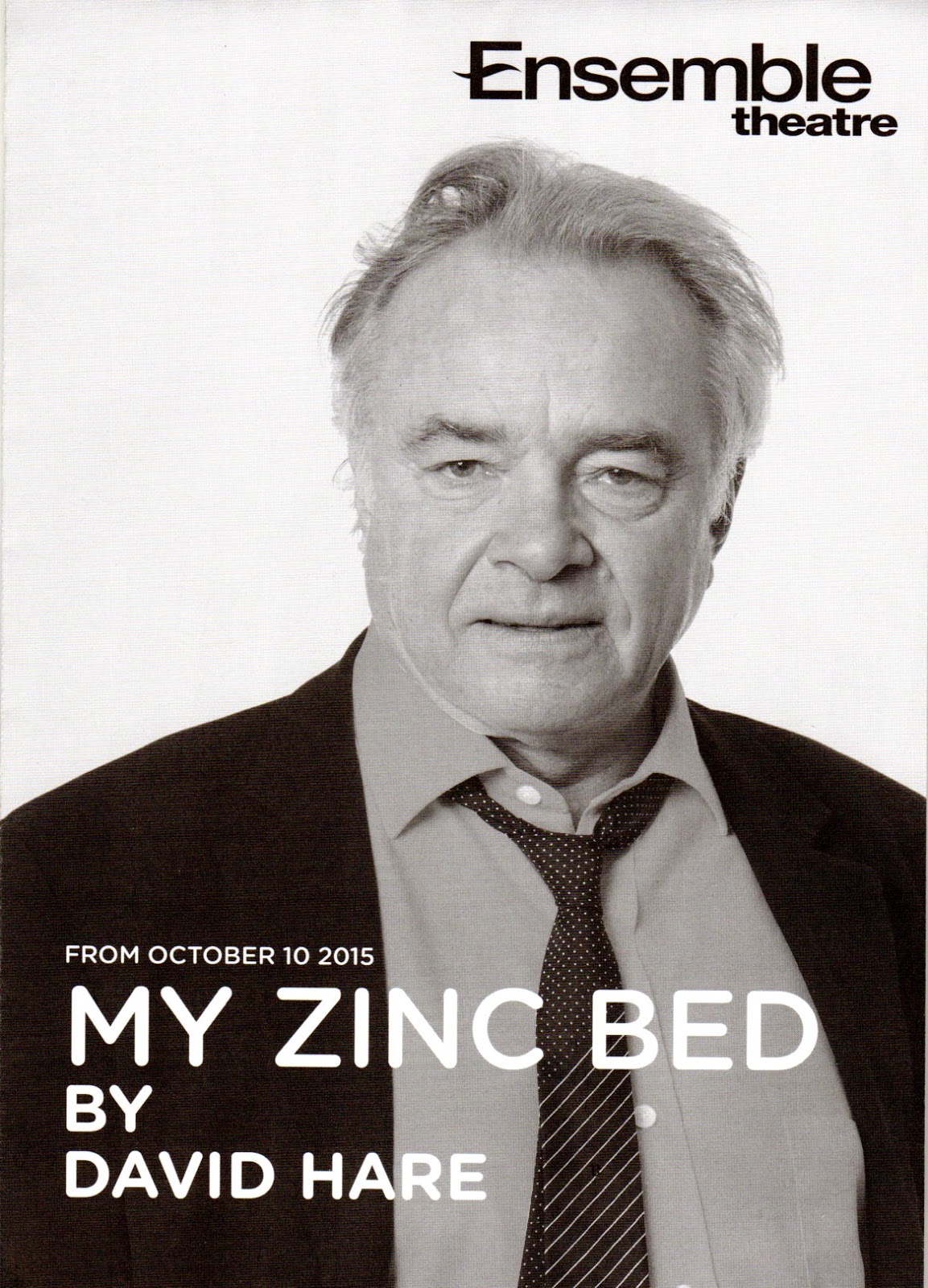 Canberra Critics Circle My Zinc Bed by David Hare