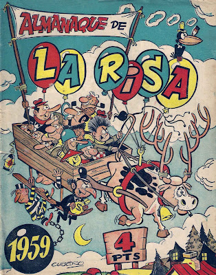 Portada del Almanaque de La Risa 1959