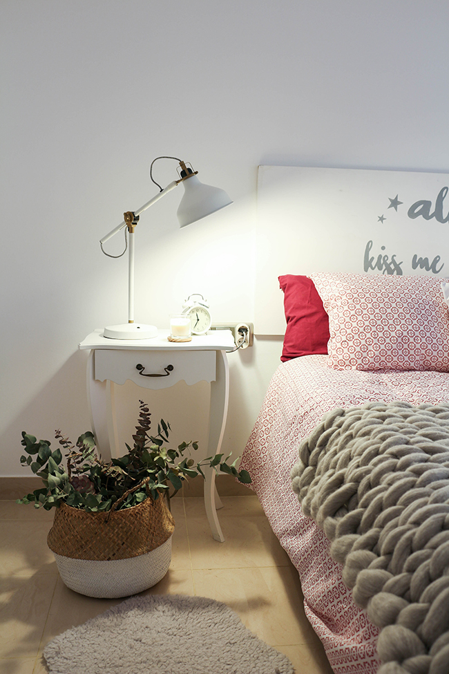 Tour Deco: mi dormitorio Granate-Gris- Blanco - Boho Deco Chic