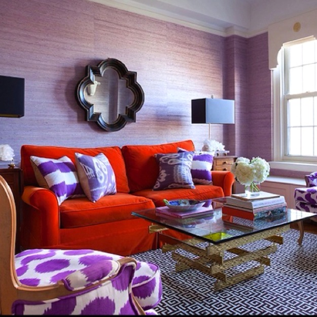 Dwellings By DeVore: Lavender, Pink, and Orange