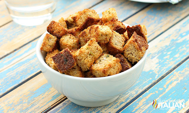 Kitchen Hack: Homemade Croutons