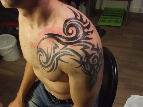 Tribal Shoulder Tattoo And Meaning