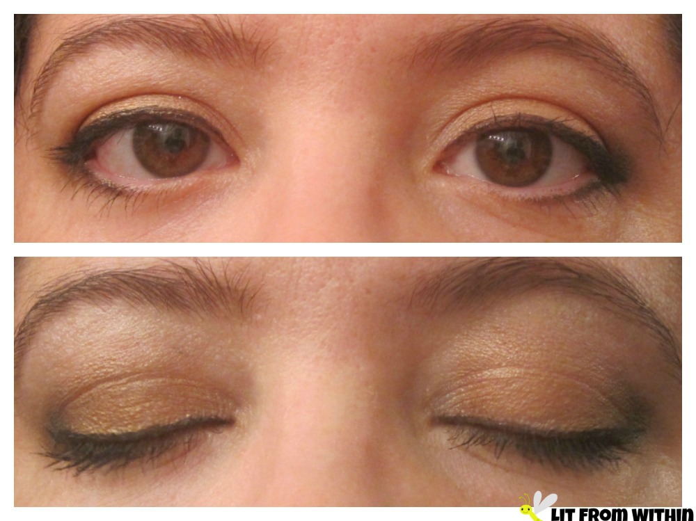 EOTD with MUA Undress Me Too, Borghese liner, and IT Cosmetics Hello Lashes Extensions Mascara