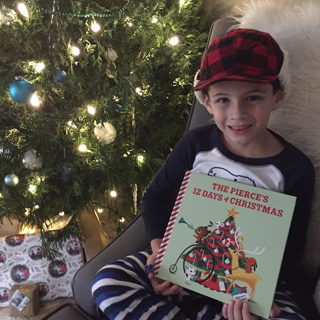 Reading Corner: Personalized 12 Days of Christmas