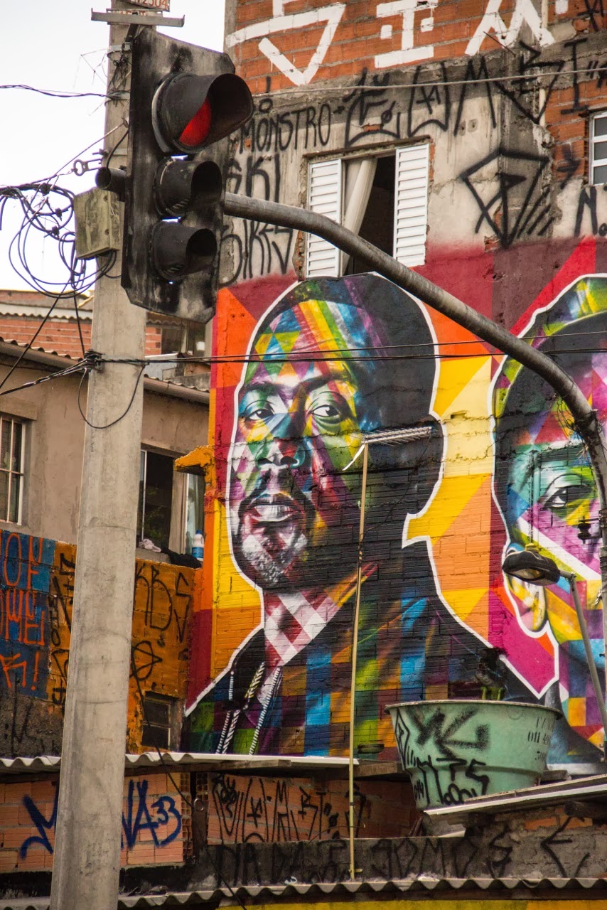Eduardo Kobra “Racionais MC’s” New Mural – Sao Paulo, Brazil ...