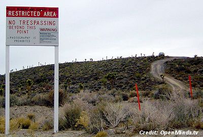 Use of Deadly Force Sign & Security – Area 51