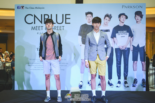 CNBLUE x THE CLASS MALAYSIA Fashion Show: Casual Wear
