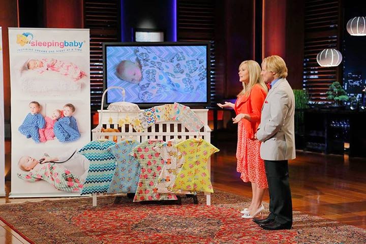 Sleepy Baby Brand "Zipadee Zip" on Shark Tank Wearable baby blankets seen in episode 602