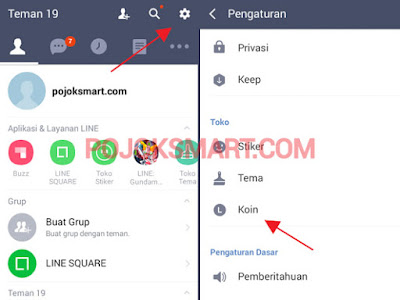 Cara Beli Koin LINE Dengan Pulsa Cara Beli Koin LINE Dengan Pulsa