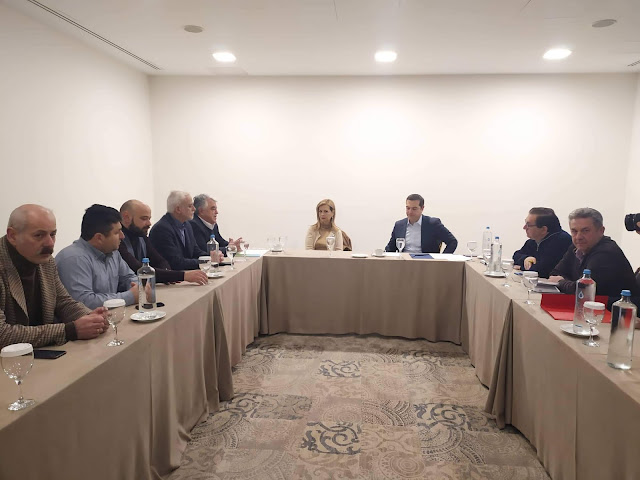 Γιάννενα: Επίσκεψη χθες του Αλ.Τσίπρα στο Επιμελητήριο Ιωαννίνων