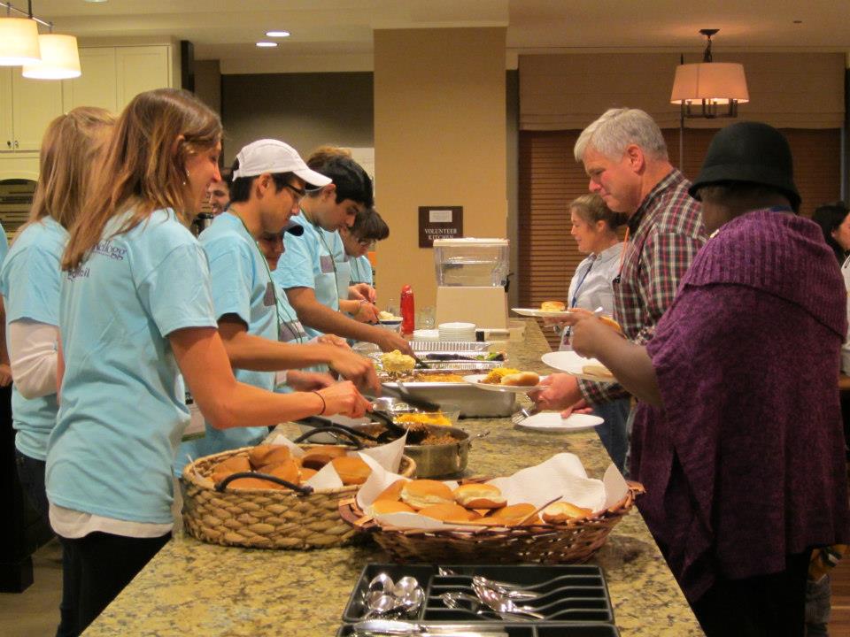 Lena's works of heart Kellogg Cares Day 2012