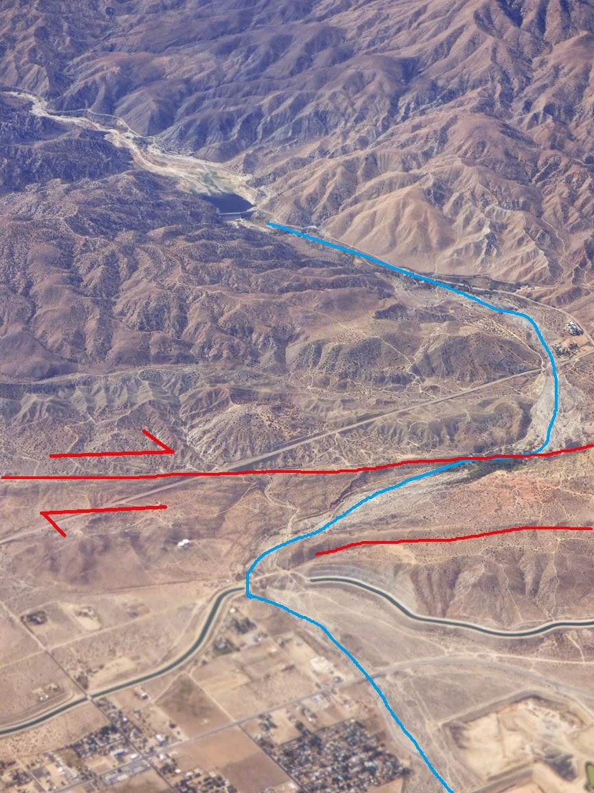 Geotripper The Airliner Chronicles the San Andreas Fault in Southern