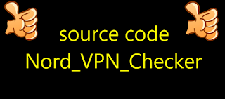 source code Nord_VPN_Checker