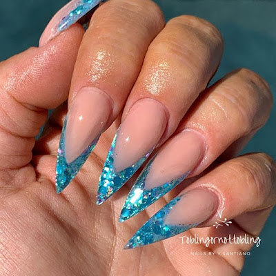 ✘ 21+ Mermaid Inspired Nails Ideas to Attract Your Beauty Magical creatures like unicorns have inspired many nail styles ✘ 21+ Mermaid Inspired Nails Ideas to Attract Your Beauty
