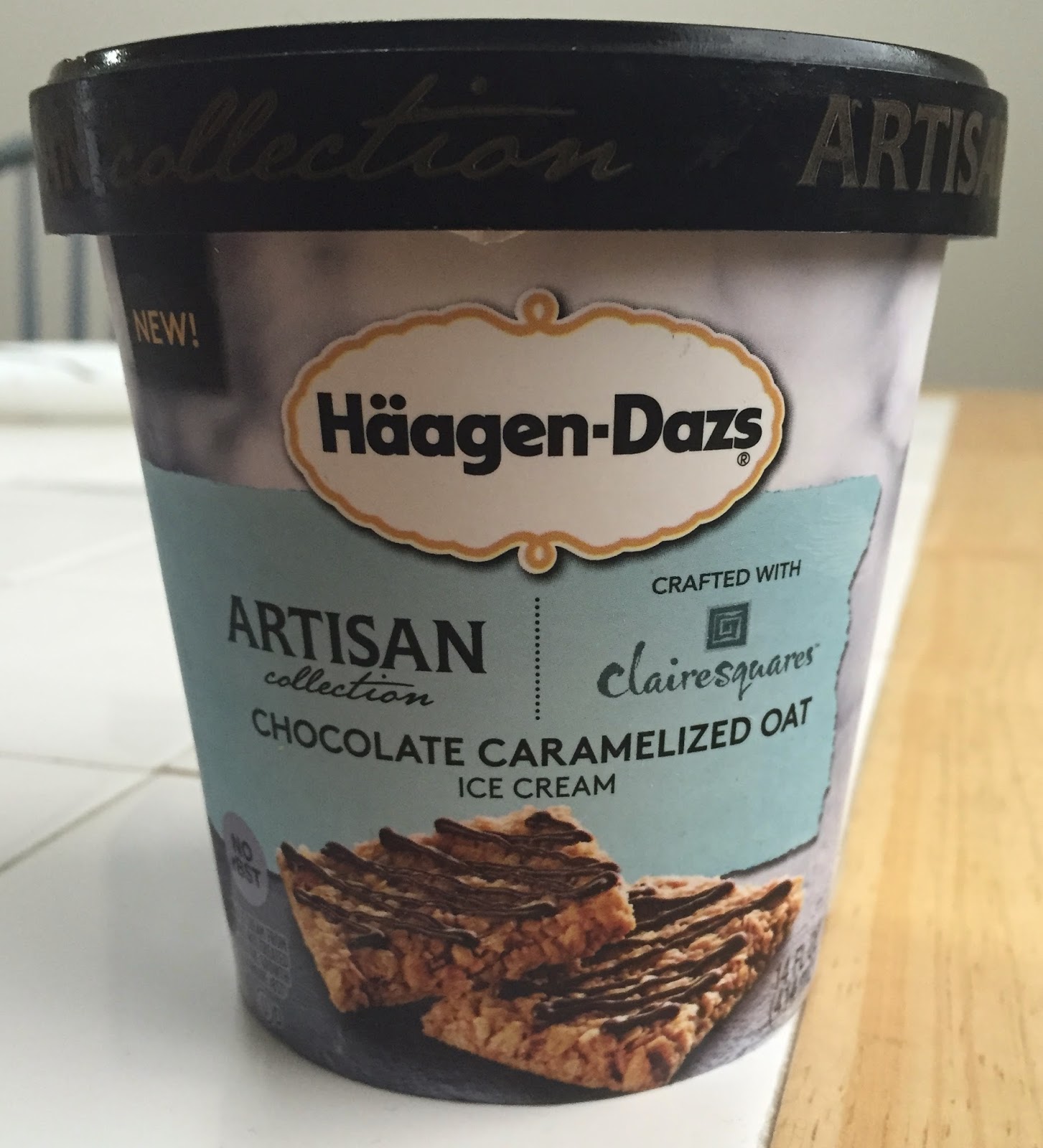 HaagenDazs Artisan Collection Chocolate Caramelized Oat Ice Cream