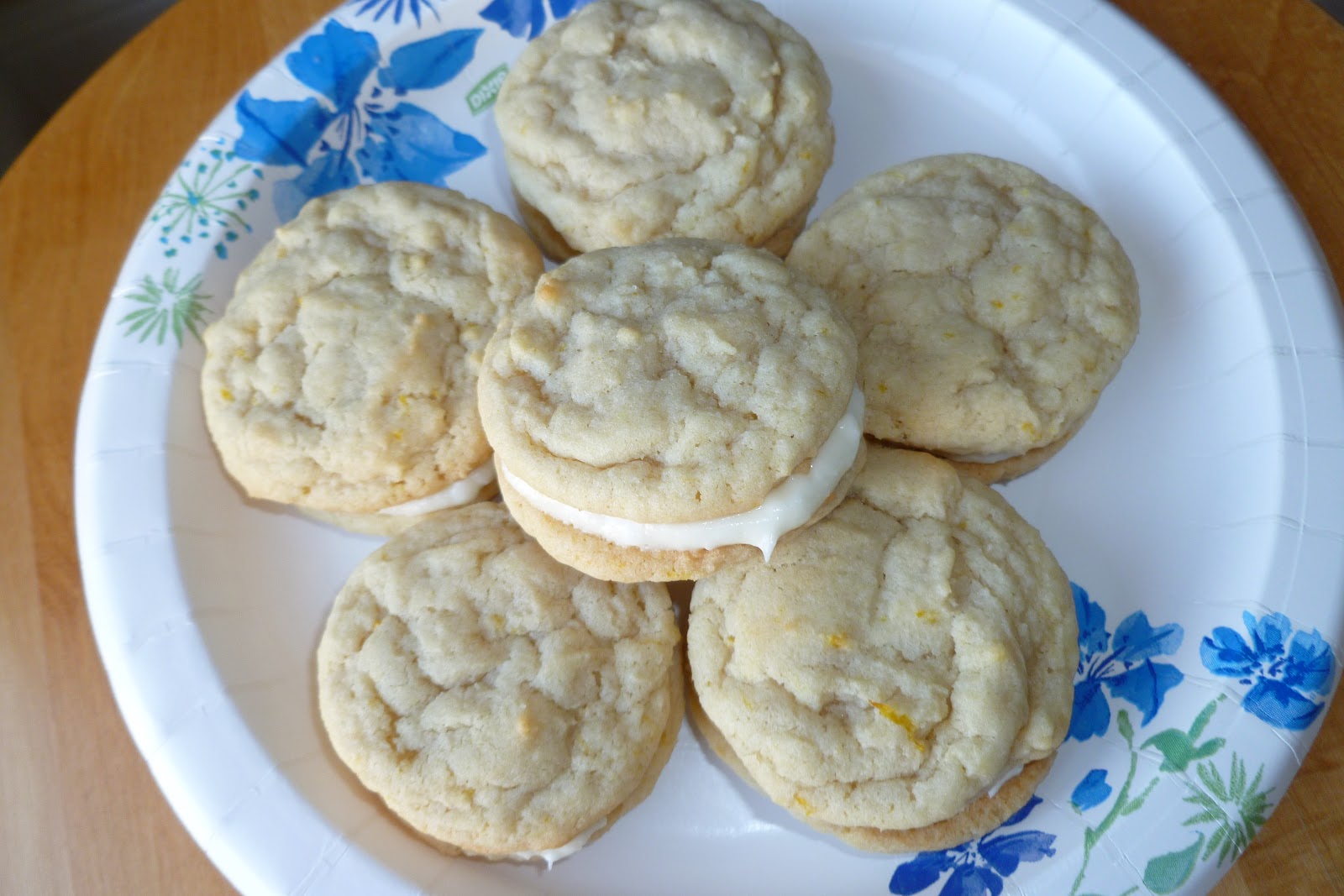 The Pastry Chef's Baking Orange Sandwich Cookies