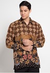 Kemeja Batik Print