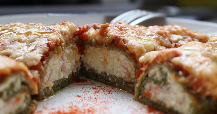 Canelones verdes de ricota, jamón y queso / Ponete el Delantal - Blog de  cocina