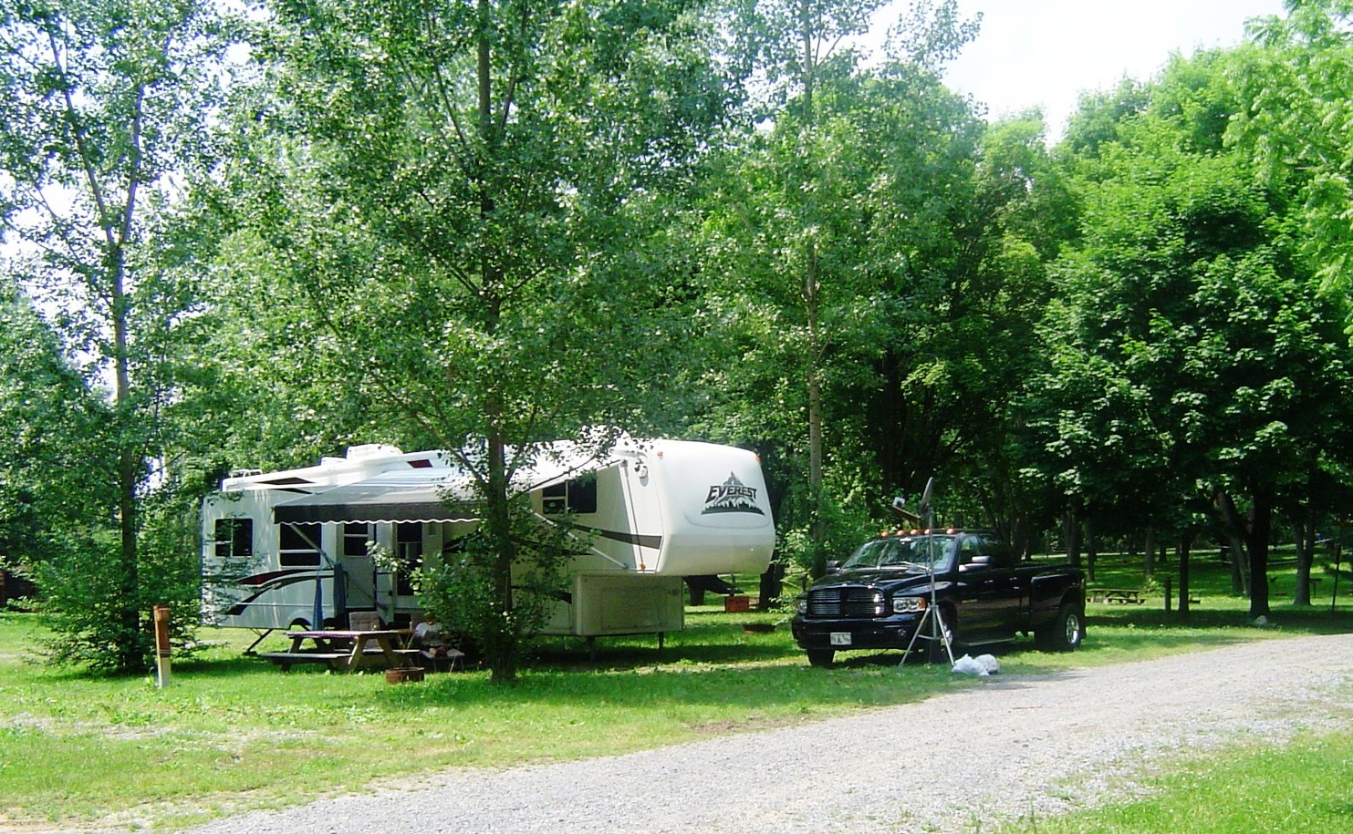 Stories about our RV parking places Jonestown KOA, Jonestown, PA