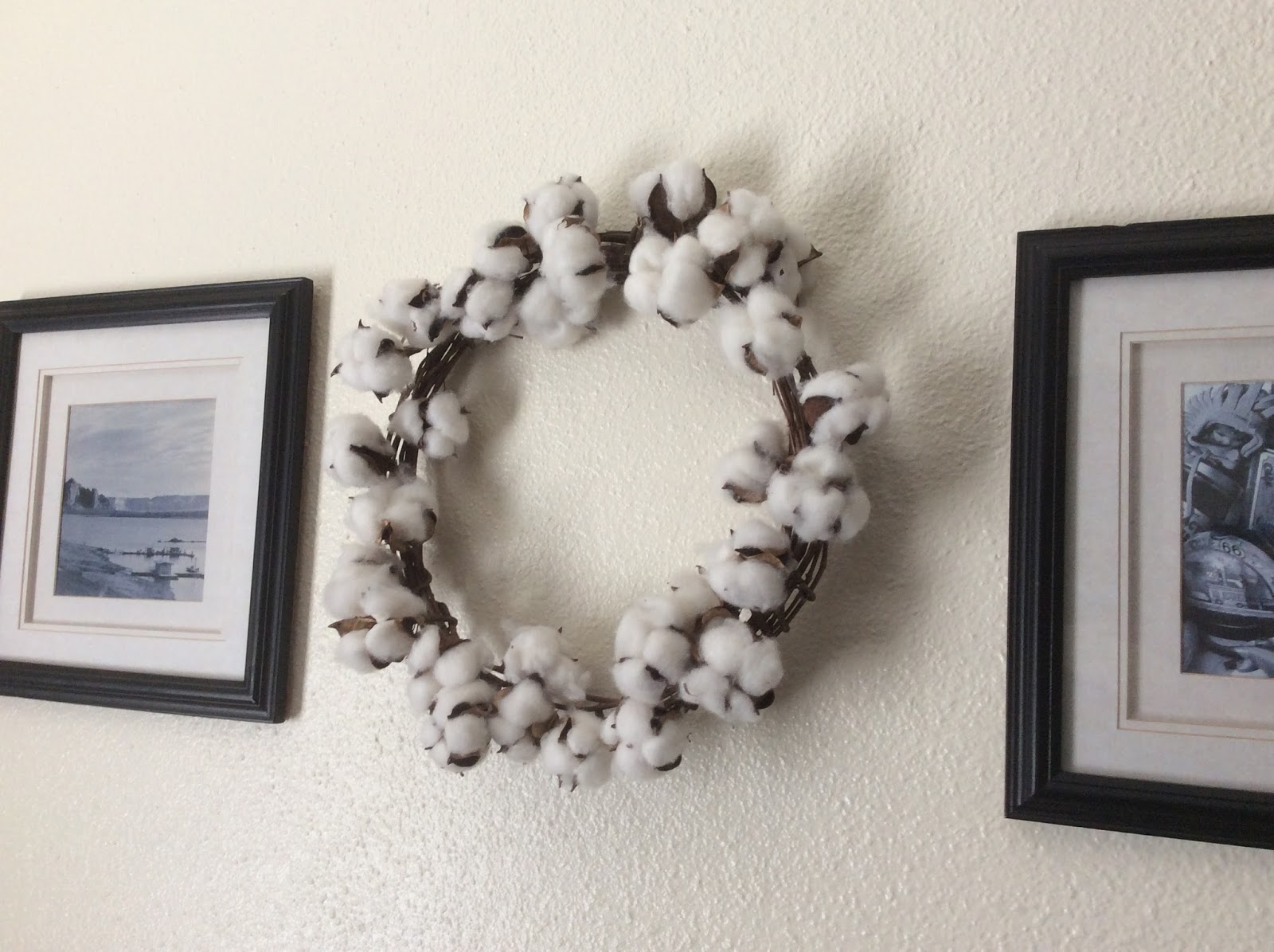 Fresh Vintage by Lisa S How to make a Cotton Boll Wreath