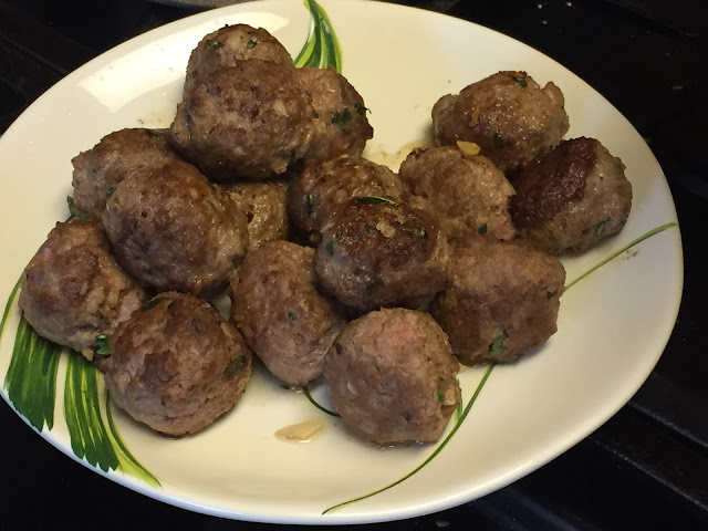 meatballs after browning, the secret to great meatballs
