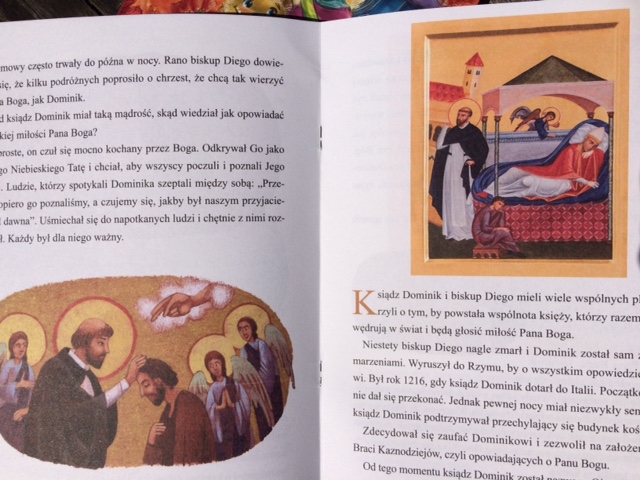 "Historia o Świętym Dominiku" i "Pampiludki na szlaku szczęścia"