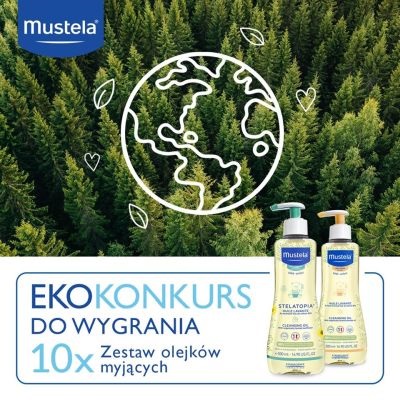 Wygraj zestaw olejków myjących Mustela Konkurs