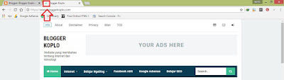 Cara Mengganti Tampilan Icon Favicon di Blogger Blogspot Cara Mengganti Tampilan Icon Favicon di Blogger Blogspot