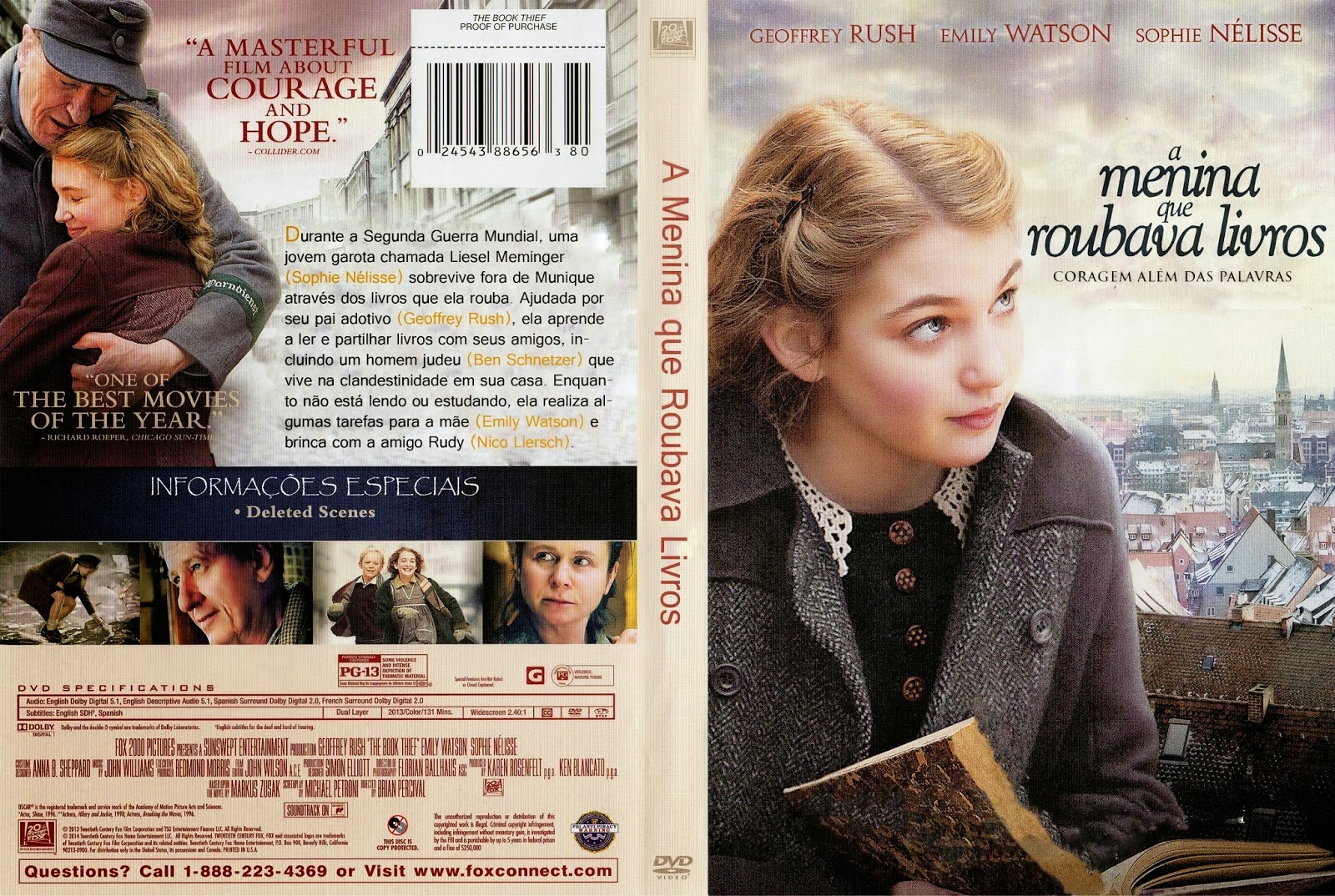 Telona Capas A Menina que Roubava