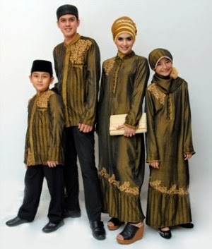 Baju muslim keluarga yang modis dan syar'i Baju muslim keluarga yang modis dan syar'i