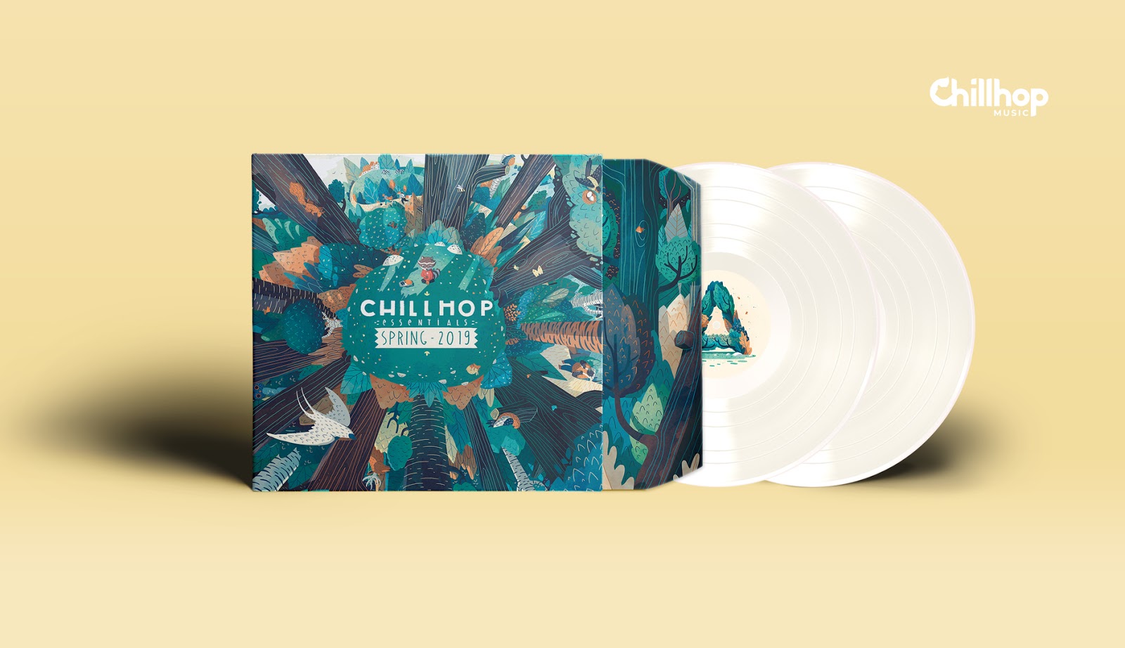 Die Pre-Order der Chillhop Essentials Spring 2019 startet gerade | Limitiertes Chillhop Vinyl für den Frühling wartet auf dich 
