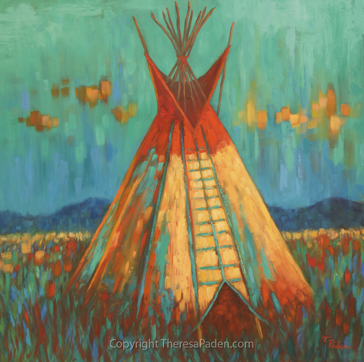 tee pee paintings Griffiths nude photo rachel
