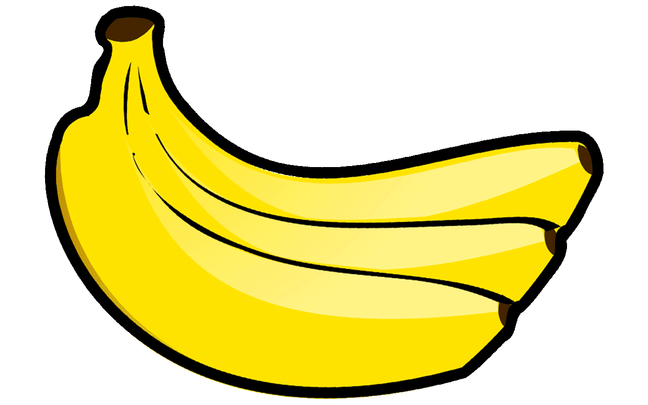 15 Clipart Gambar  Ilustrasi  Buah  Pisang www buahaz com