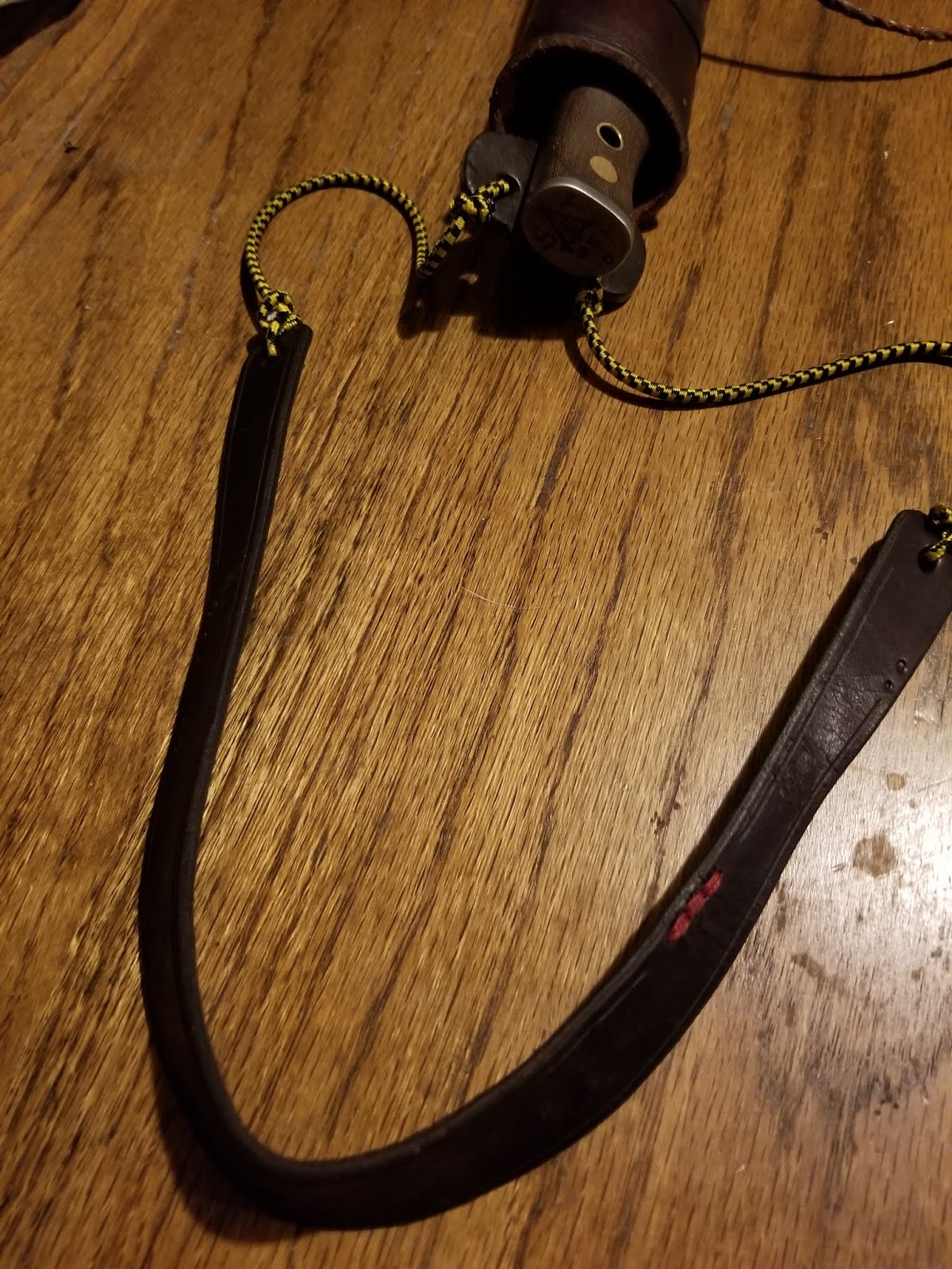 ..I need a...Neck knife lanyard....... Bushcraft